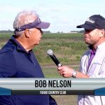 Bob Nelson being interviewed by Dave Schultz