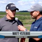 Matt Ysteboe being interviewed by Dave Schultz