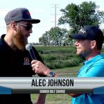 Alec Johnson being interviewed by Dave Schultz