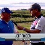 Jeff Frider being interviewed by Dave Schultz